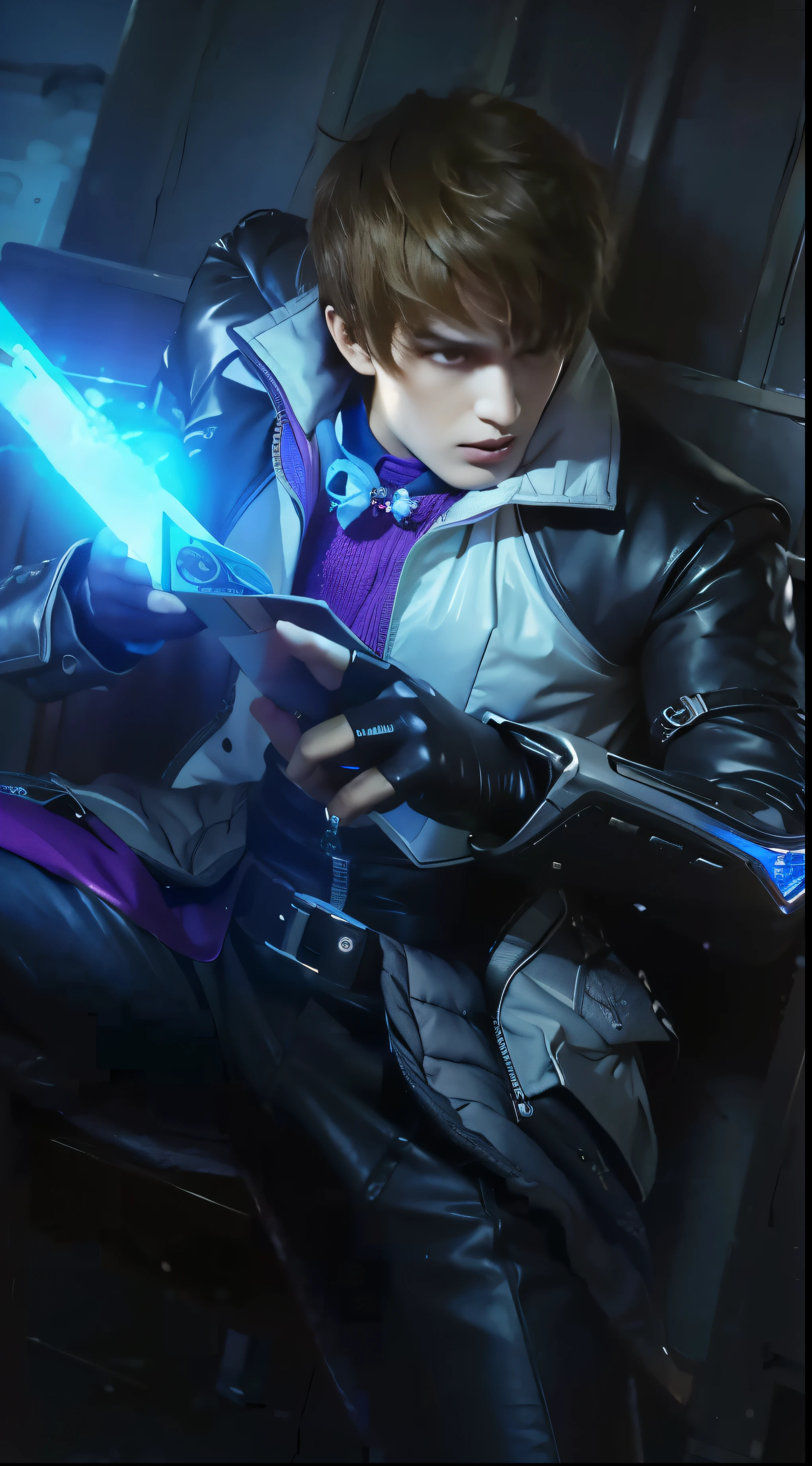 (1boy:1.3), solo,__body-parts__, official art, unity 8k wallpaper, ultra detailed, handsome and aesthetic,l, masterpiece, best quality, RAW, masterpiece, super fine photo,, best quality, super high Resolution, photorealistic, sunlight, full body portrait, boy 1, handsome, masculine, cool, dynamic pose, delicate face, blue eyes, (side view), she is wearing a futuristic Iron Man mech, red and gold, Highly detailed abandoned warehouse background, detailed face, detailed complex busy background, messy, gorgeous, milky, high detailed skin, realistic skin details, visible pores, sharp focus, volumetric fog, 8k uhd, dslr camera, High quality, film grain, fair skin, photorealism, lomography, sprawling metropolis in a futuristic dystopia, view from below, translucent