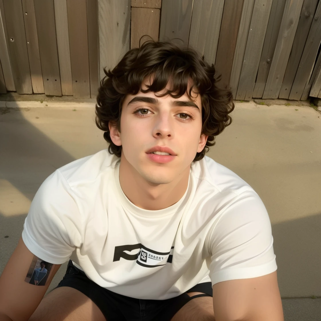Un joven arafed sentado en el suelo con una patineta., Foto de perfil, Foto de perfil de la foto de cabeza, taken in the early 2020s, Foto de perfil, imagen de muy muy muy baja calidad, foto de perfil, Imagen de perfil, foto de perfil 1024px, around 1 9 years old, foto de la cabeza, inspirado por John Luke, Timothee Chalamet