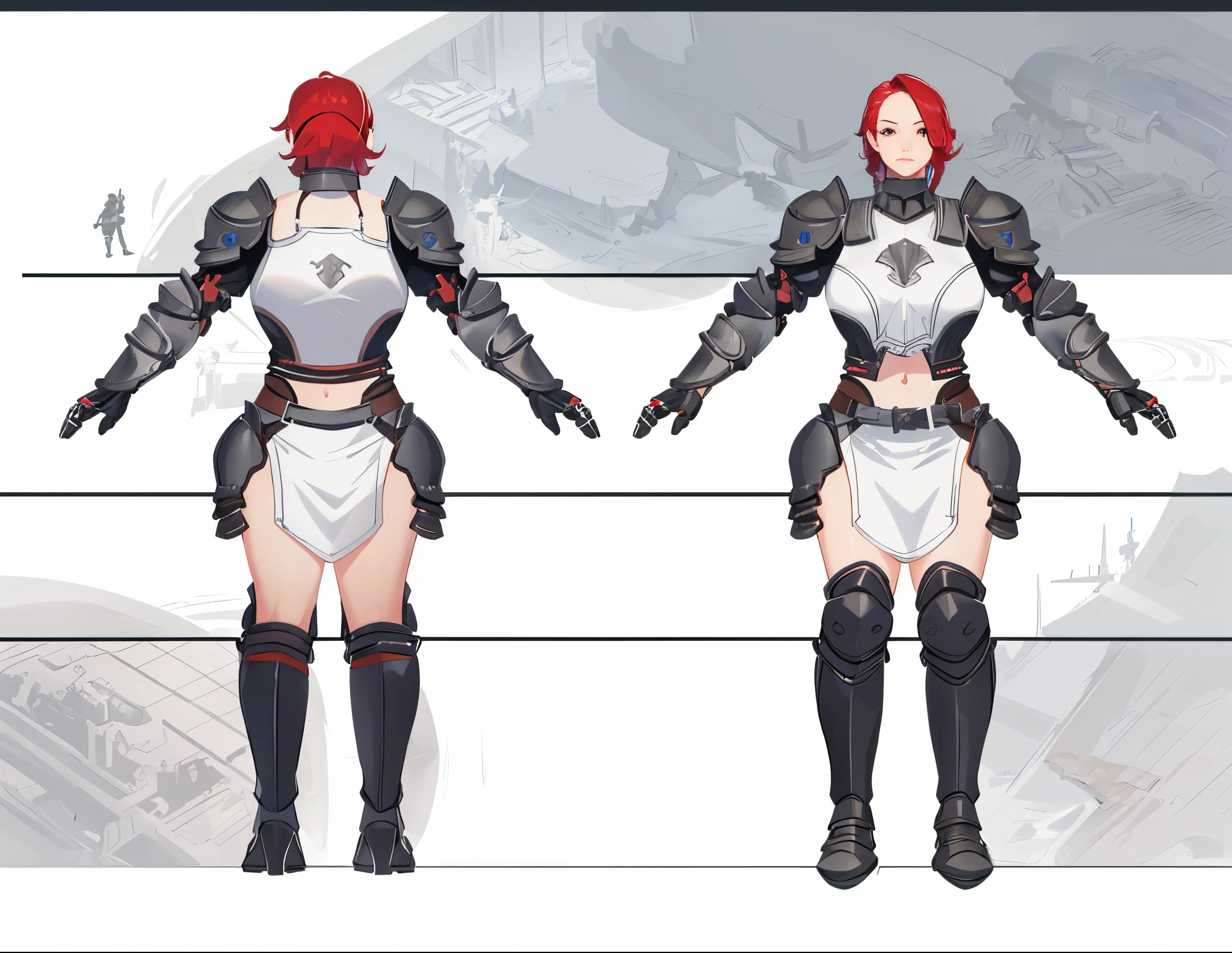 (tmasterpiece,top Quority,best qualtiy),pix,pixelart,has horns on its head,Dragon warrior,full bodyesbian,(Dark skin),scutes,chest muscle,Abs,Gel coat,tightsuit,(femele),assassins,daggers