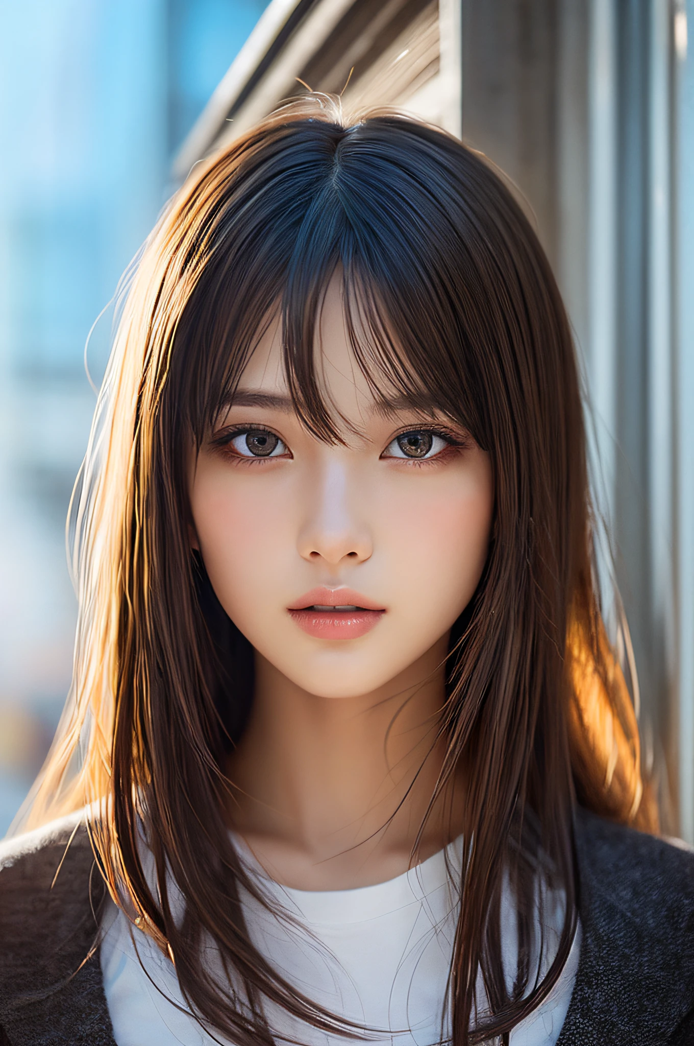 Focus on people。Create and express the best shining composition of the person in a realistic way。((masterpiece))、(((top-quality)))、((ultra-detailliert))、(A hyper-realistic)、(highly detailed CGillustration)、(extremely delicate and beautiful)、Girl a masterpiece、top-quality、Realistic skin feeling、Realistic fabric、We will introduce a realist illustration focusing on the center front of girls with realistic and ultra-detailed eyes.。This is the absolute rule, and the following sentence expresses the image quality。 The greatest painter in human history meets an unparalleled beauty、It is the greatest masterpiece in the history of the Inuiku Ichigo, which depicts the most beautiful figure of a lifetime.。 Create stunning anime artwork that is currently trending on seaStation、Introducing exquisite beauty and seductive aesthetics。