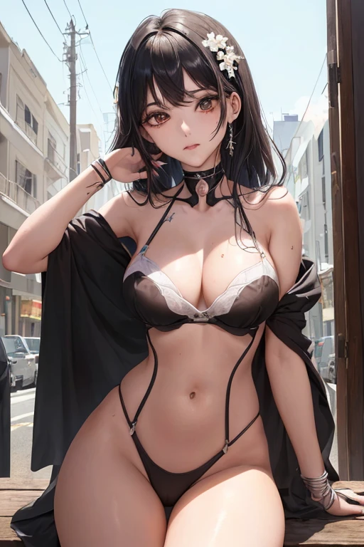 (Obra maestra, Calidad superior, La mejor calidad, Arte Oficial, Hermosa indulgencia: 1.2), (1 girl: 1.3), muy detallado, De color, Detalle supremo ((Ultra detallado)), (Highly detailed CG illustration), (muy delicado y hermoso)), (desde el lado), cinematiclight, (1 Machine Girl)), solamente, cuerpo completo, (Mechanical joints: 1.2), ((mechanical limbs)), (Blood Vessels Attached to Tubes), ( Mechanical vertebrae attached to the back), ((Mechanical cervical vertebrae attached to the neck)), (sentada), inexpresivo, (Alambres y cables unidos al cuello: 1.2), (Alambres y cables de cabeza: 1.2) (Enfoque del personaje), Science-Fiction, fondo blanco, (sangre: 1.5), foco nítido, (hermosa hermosa linda mujer coreana: 1.3), ( Hermosa linda mujer coreana:1.3), Belleza coreana, Cabello, ojos y cara delicados y hermosos, realista, Super detailed, beautiful girl, glowing white particles, (Luz lateral:1.2), Grande, Cabello largo y lacio, look sexy, Dynamic hair, Cabello verde menta platino detallado, Brillantes ojos azules, pelo de lobo