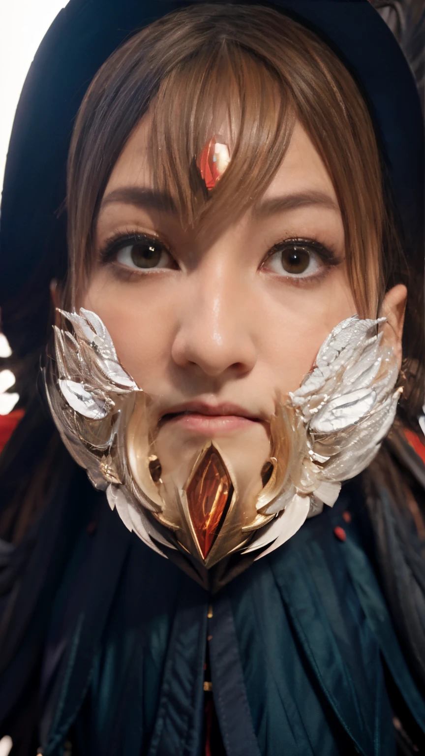 official art, unity 8k wallpaper, (high detail), beautiful and aesthetic, masterpiece, best quality,realistic,
Tengu mage, Tengu feathered fan, wind spell, tengu familiar, tengu mountain, shinto magic,
Delicate Illumination, Soft Highlights, Understated Depth,