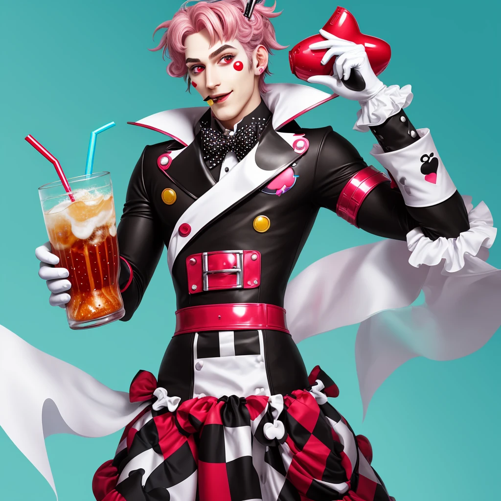 Soda harlequin guy