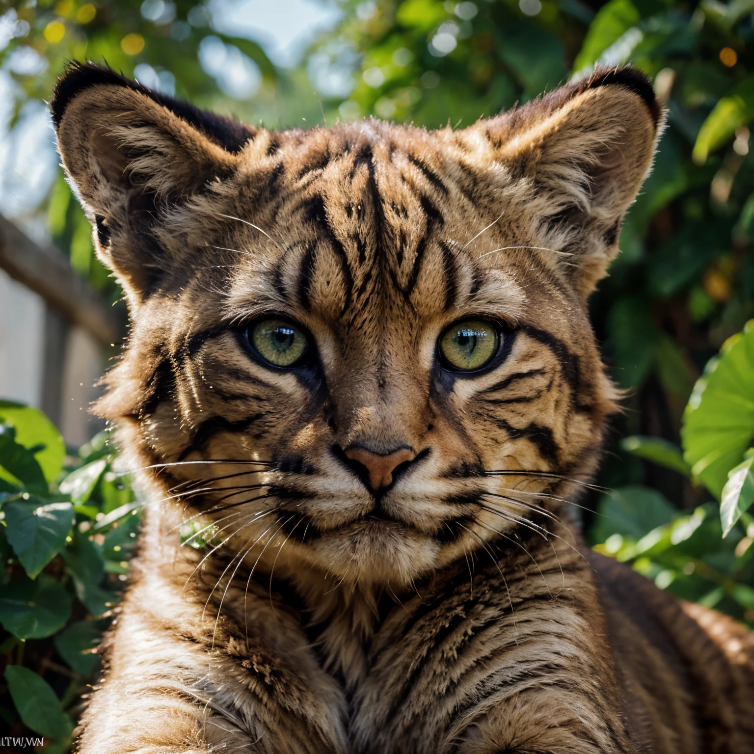 (best quality,4k,8k,highres,masterpiece:1.2),ultra-detailed,(realistic,photorealistic,photo-realistic:1.37),a buff furry puma holding a bit,smiling,staring into the camera,(beautiful detailed eyes,beautiful detailed lips:1.1),licking its lips smoothly,soft fur with intricate patterns on its body,a playful expression on its face,strong and muscular physique,a vibrant and lively background with lush greenery,(natural lighting,sunlight:1.1),sharp focus on the puma's features,vivid colors that bring out the puma's majestic appearance,(oil painting:1.1) with bold brushstrokes and rich texture,portraits style,accentuating the puma's captivating presence.
