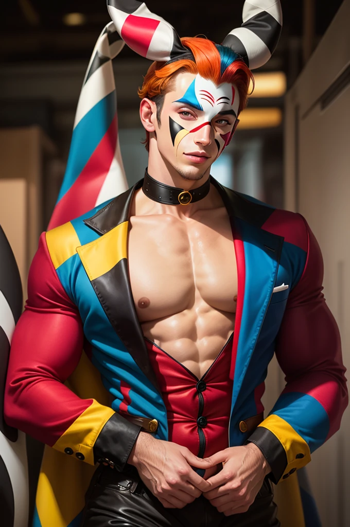 harlequin guy