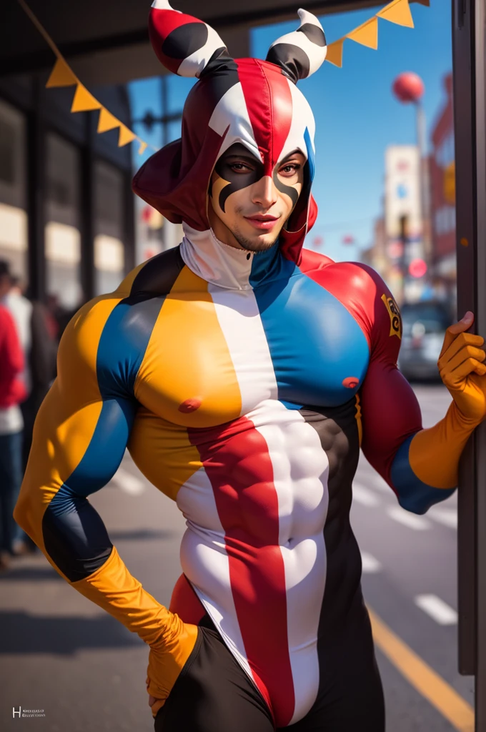 harlequin guy