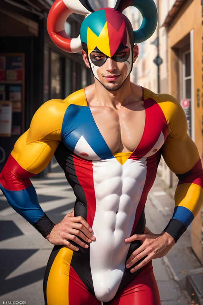 harlequin guy