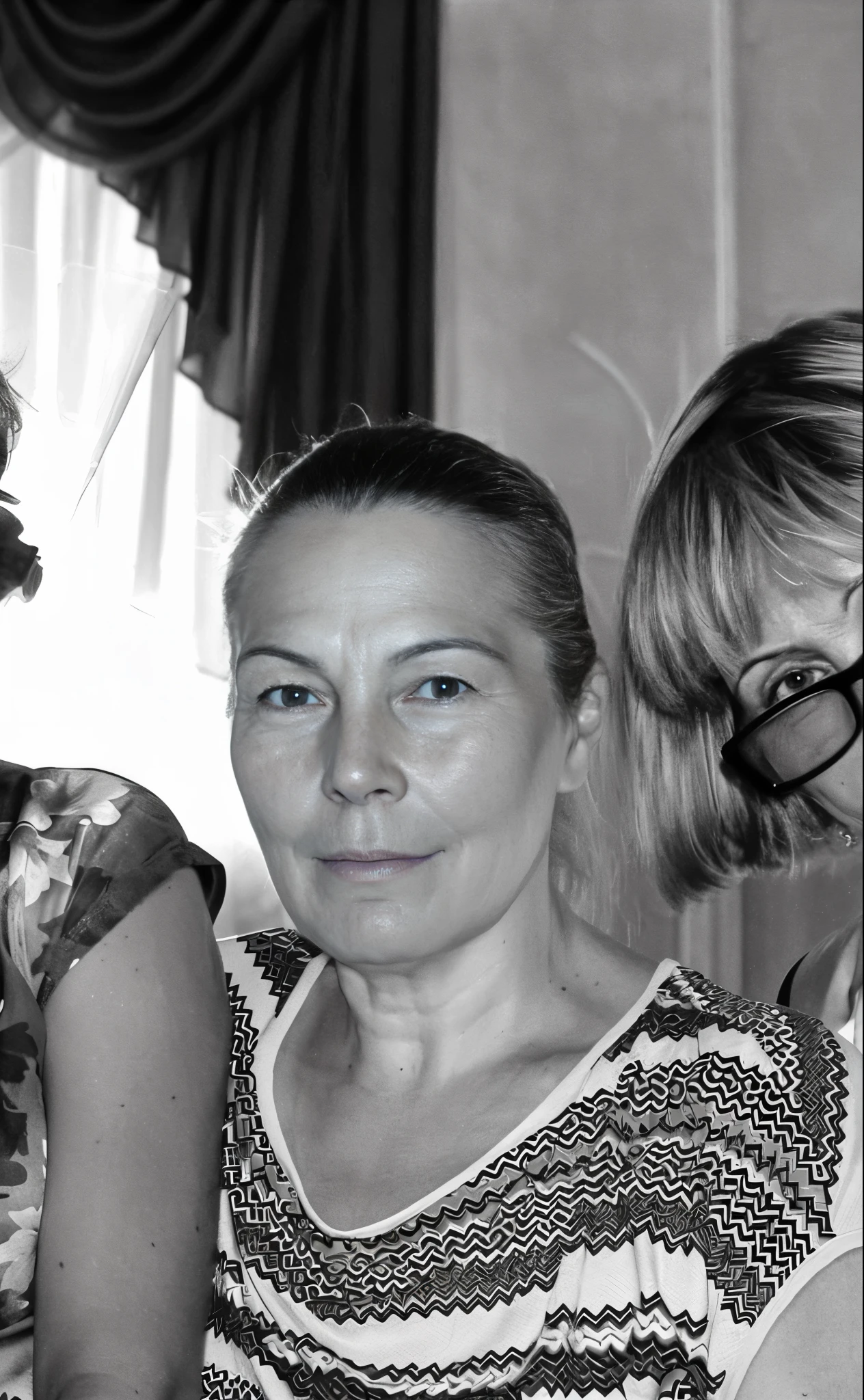 older woman, Detailed clear eyes, Detailed, realistic skin texture, higly detailed, Best Quality, 8K, Hi-Def