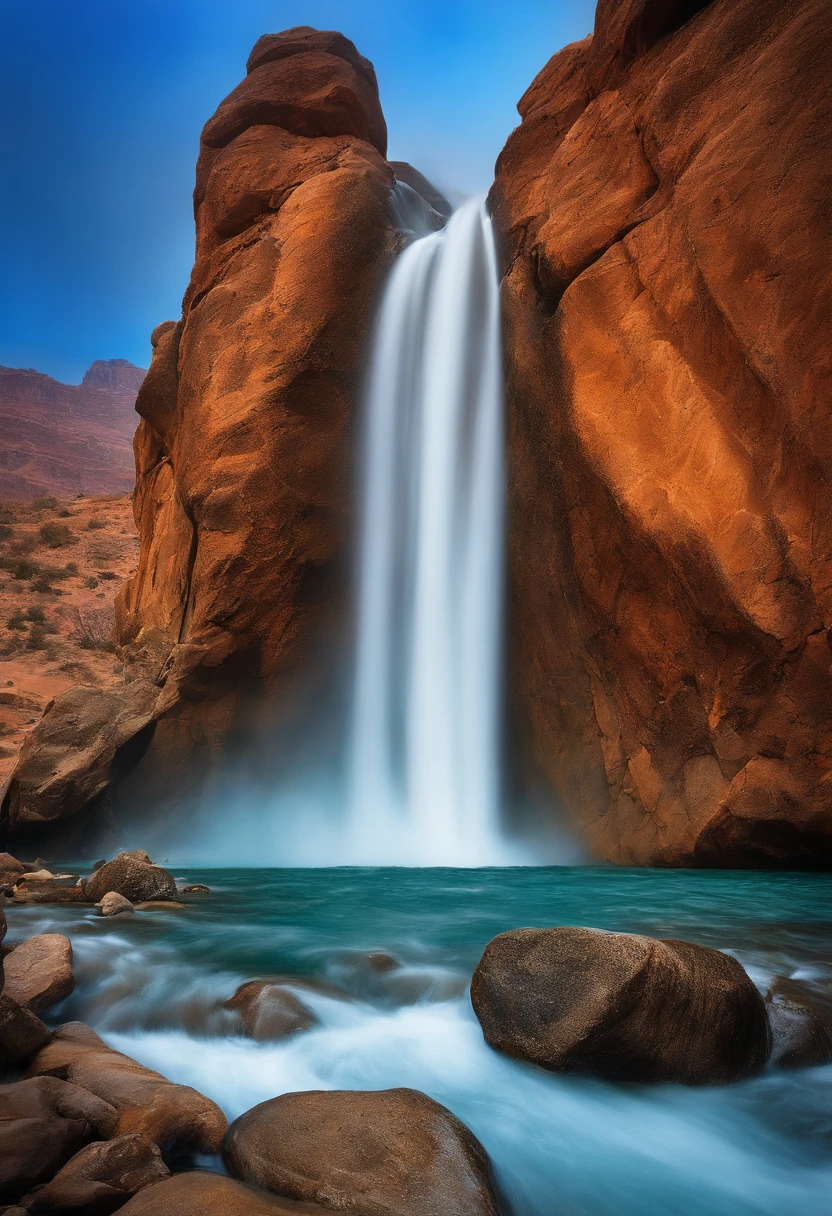 Behold、I stand before you on the rock of Horeb。you hit that rock。water comes out from there、people can drink、water gushes from the rock、water gushes from the rock、water gushes from the rock