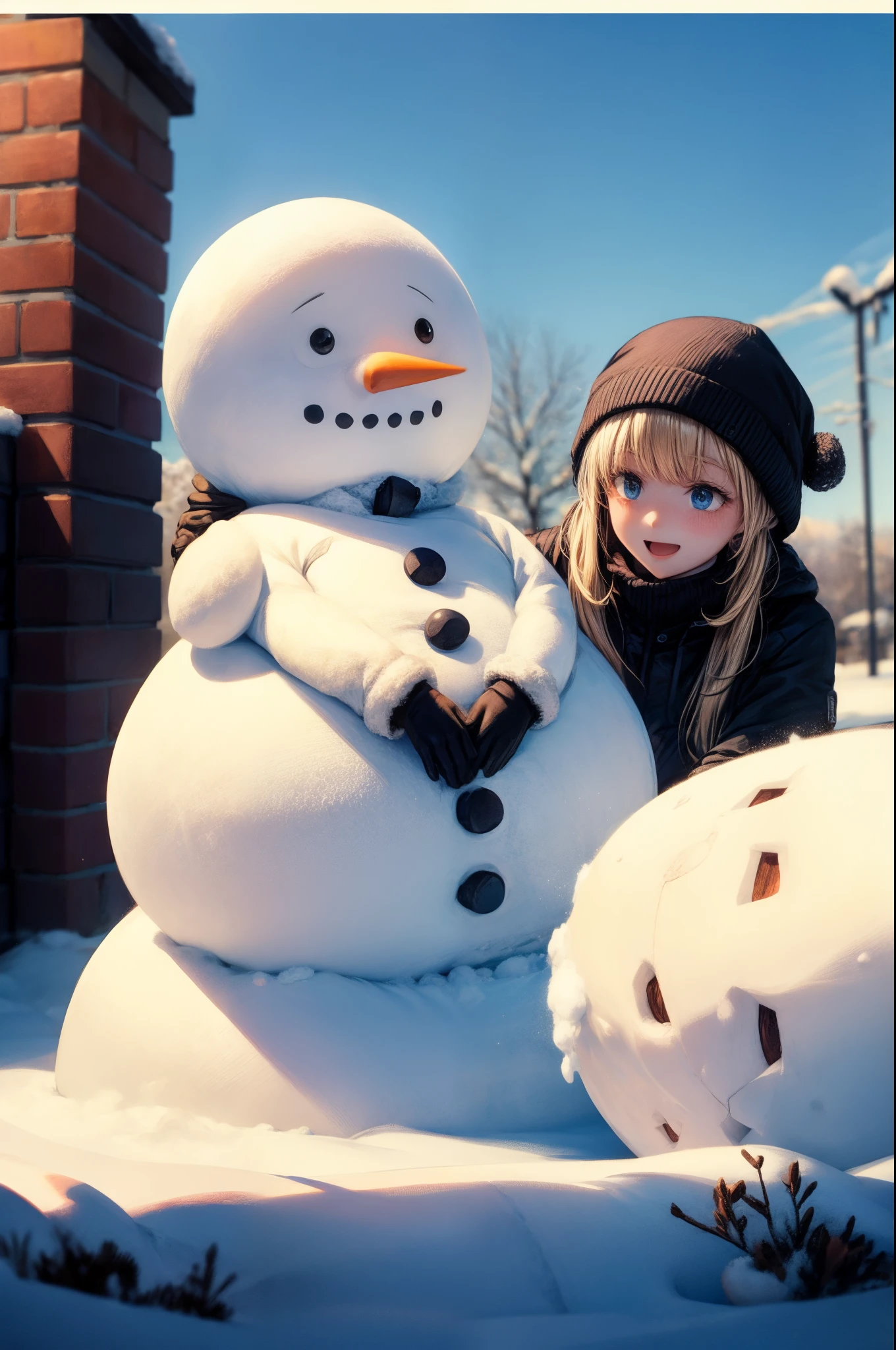 Winters，Wild Snowman Simulator，a big snowman，crystal