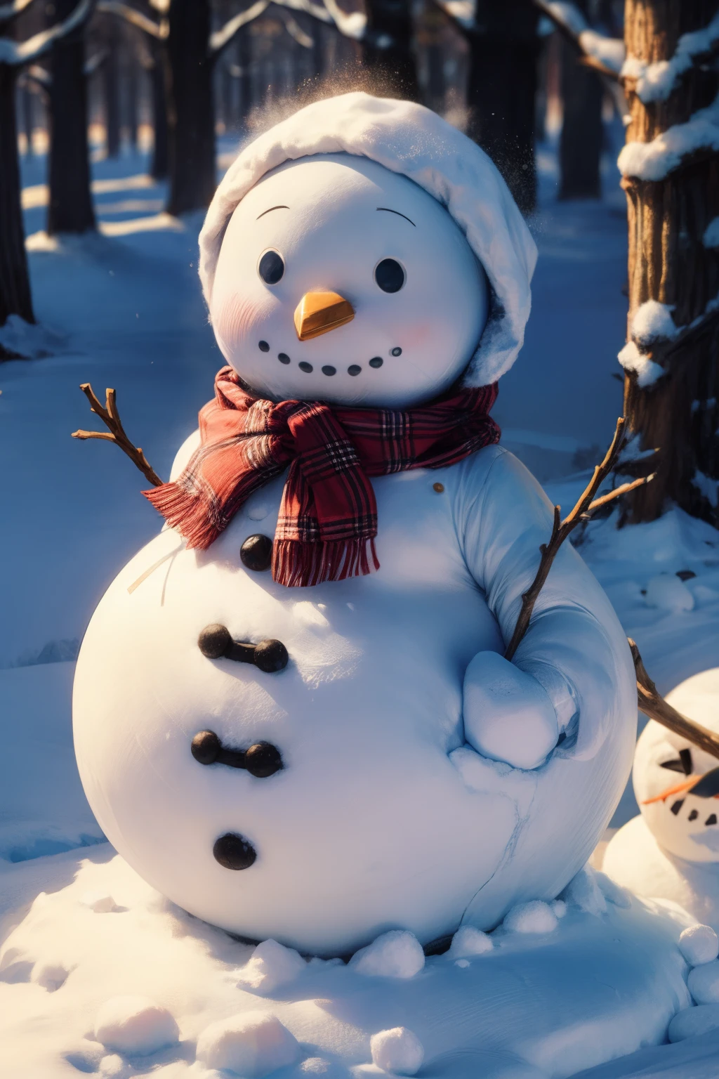 Winters,Wild Snowman Simulator,a big snowman,crystal