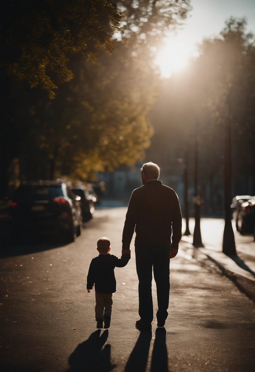 Portrait of a father