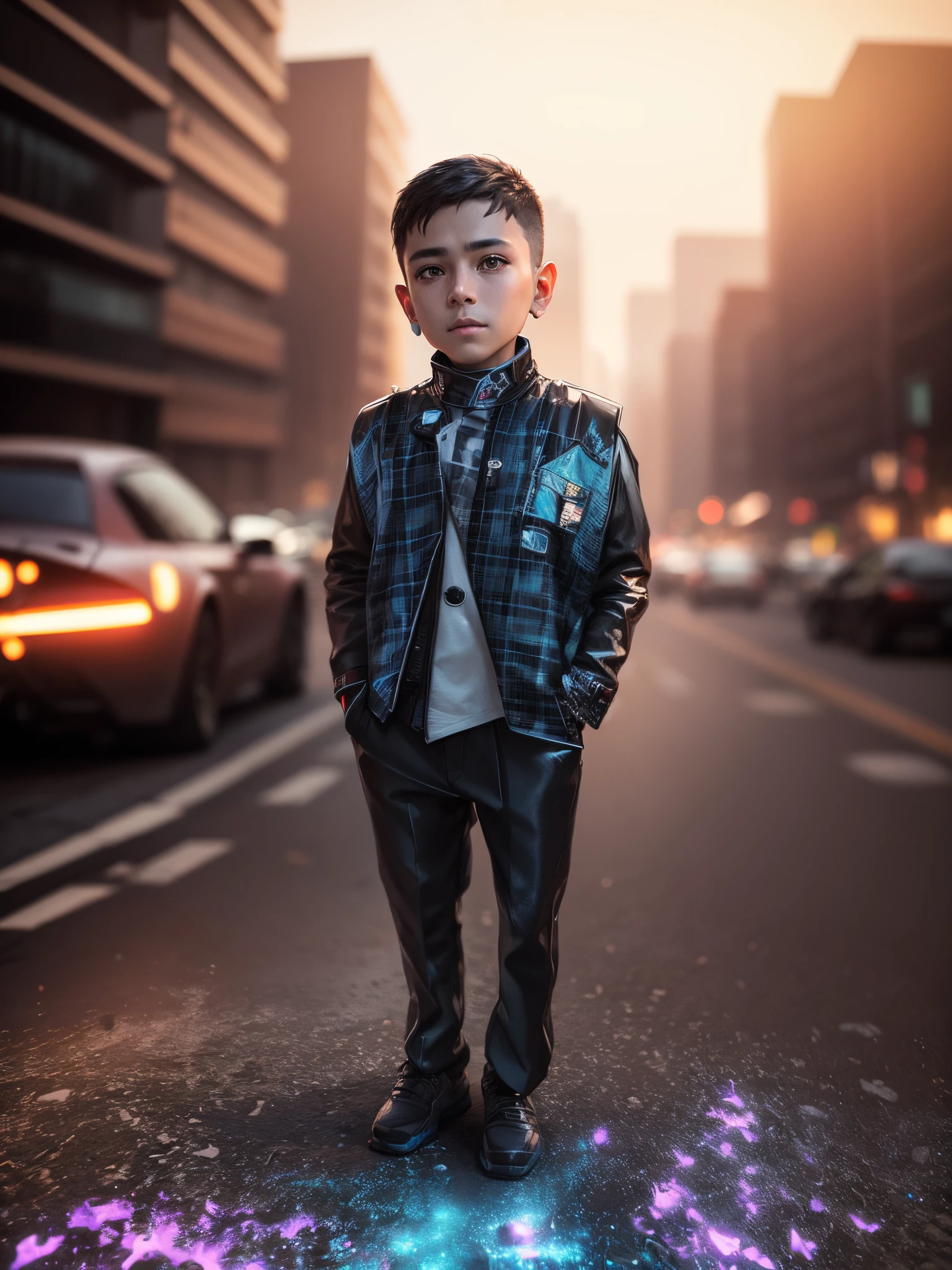 (best quality,), change background cyberpunk handsome boy realistic face ultra HD DSLR