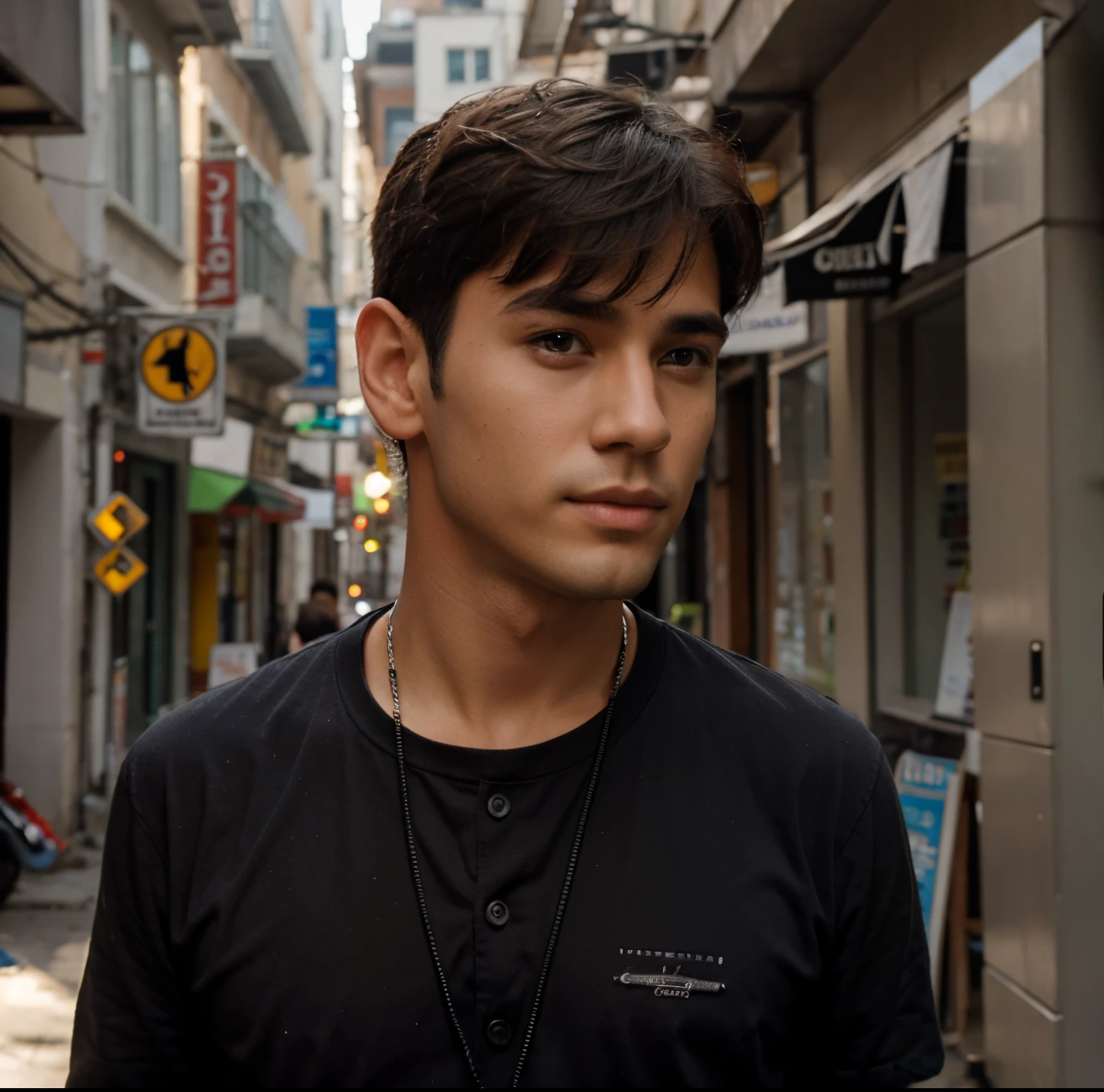 just change background, handsome boy
