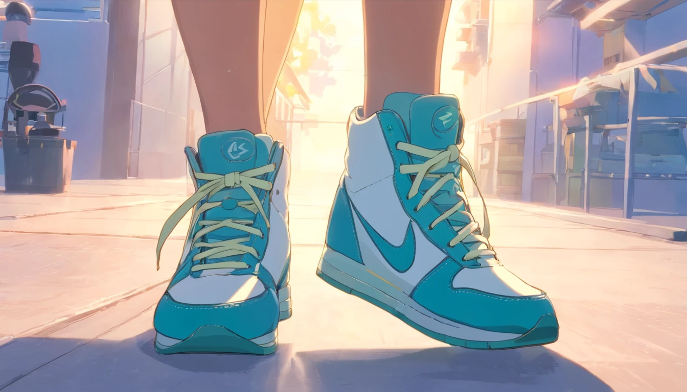 A pair of shoes,k hd,white backgrounid。