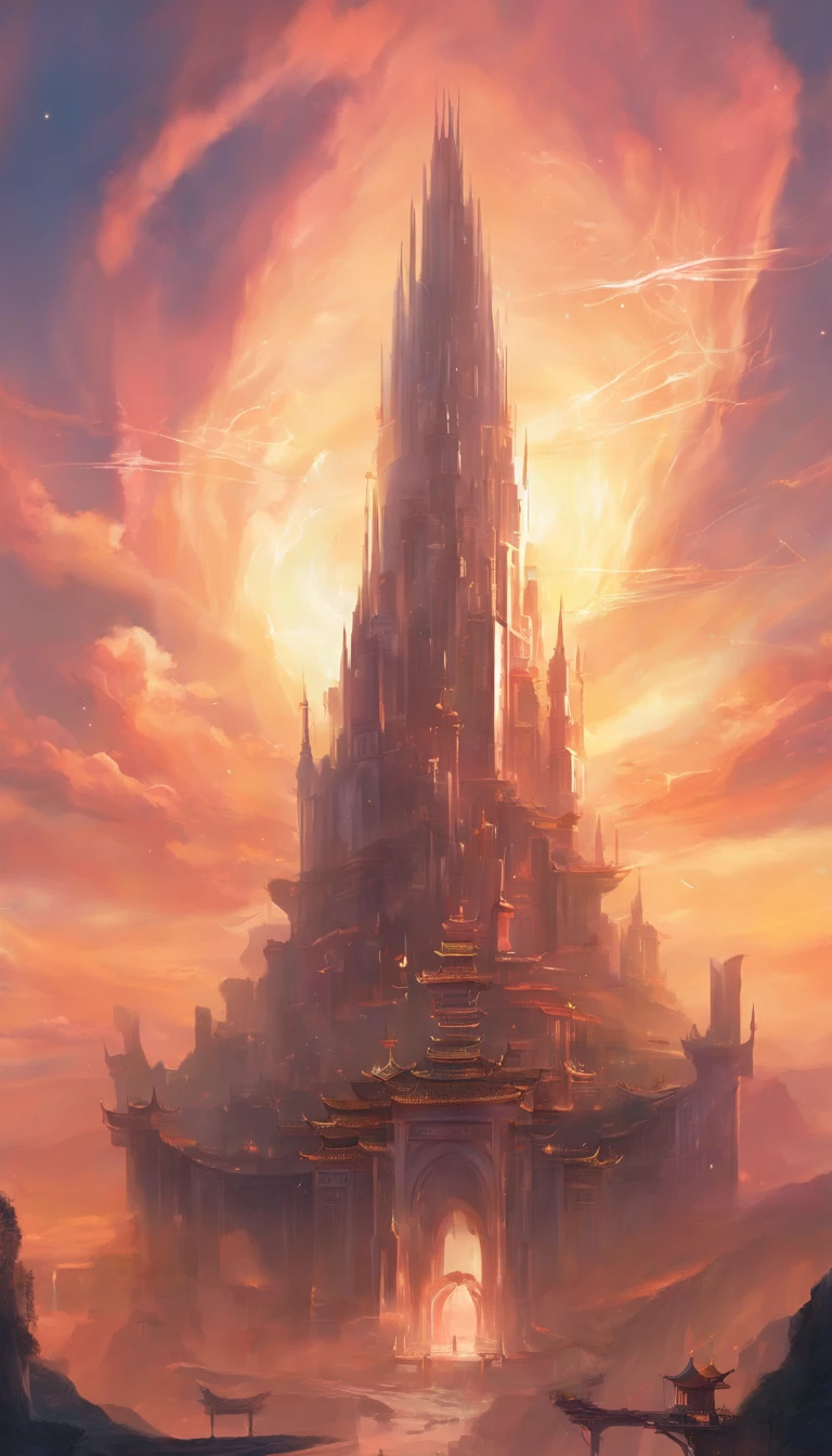 prosperous china、skyscraper、