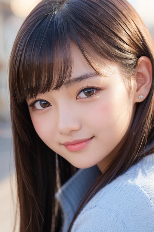 nfsw、Tabletop、masterpiece、One Girl、(Face close-up、Cowboy Shot)、Front view from the front、Japanese、Very young and pretty woman、(The cutest girl in the world)、15-year-old student、Makes your face smaller、Big ample breasts、(Naked:1.5)、Smiling at the cafe、Scrunchie、Thin Necklace、Attractive appearance、Super cute face、Glossy Lips、Double eyelids on both eyes、 Natural Makeup、Long eyelashes、Shiny and smooth light brown hair、Bans、Short Twin Tails、Asymmetrical bangs、Center image、8K resolution、Advanced Details、Detailed hairstyle、Detailed face、Great cinema lighting、Octane Rendering、Vibrant、Ultra-realistic、Perfect limbs、Perfect Anatomy