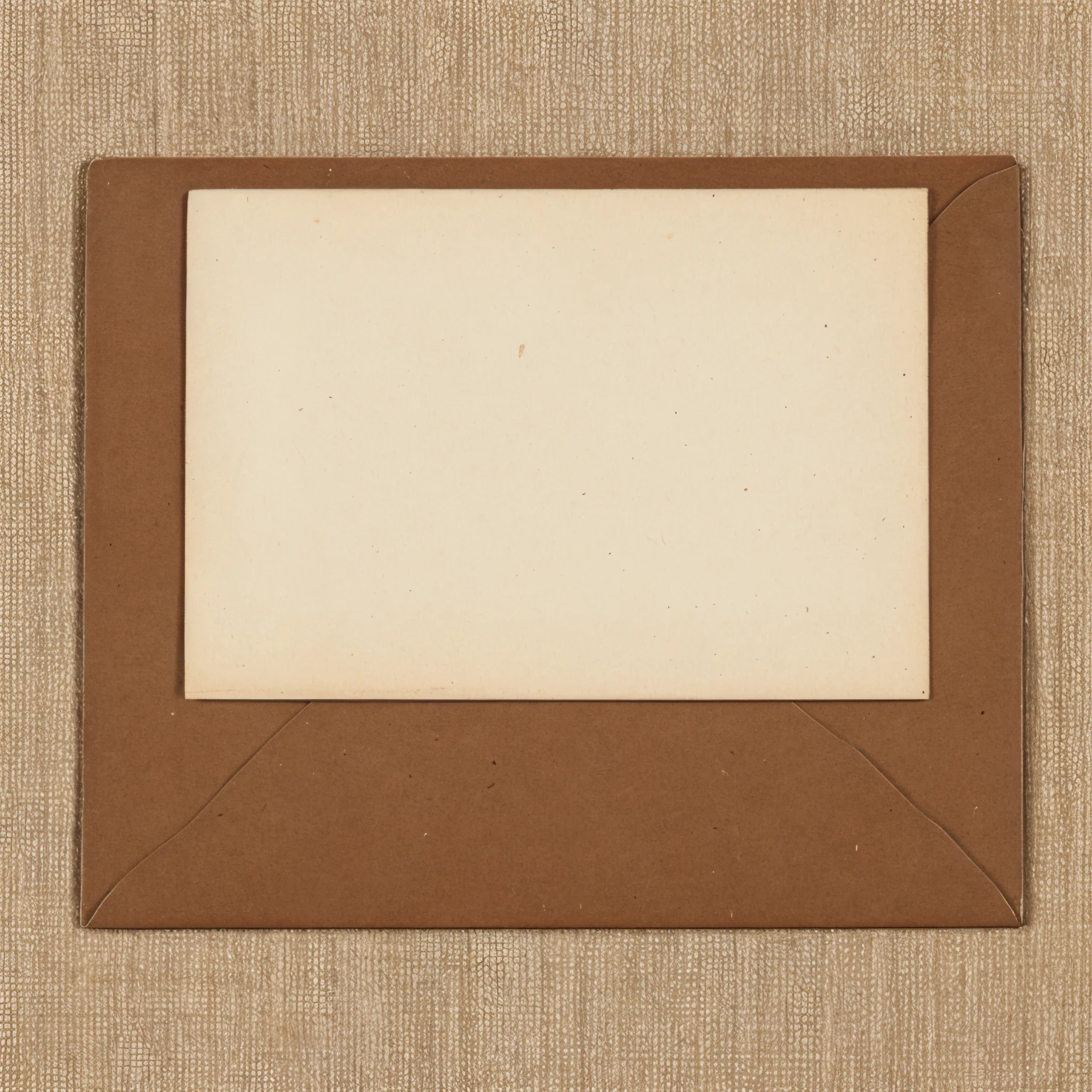 a blank vintage post card, 1950