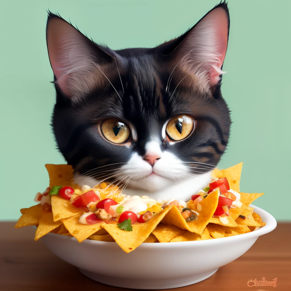 Nachos cat chubby