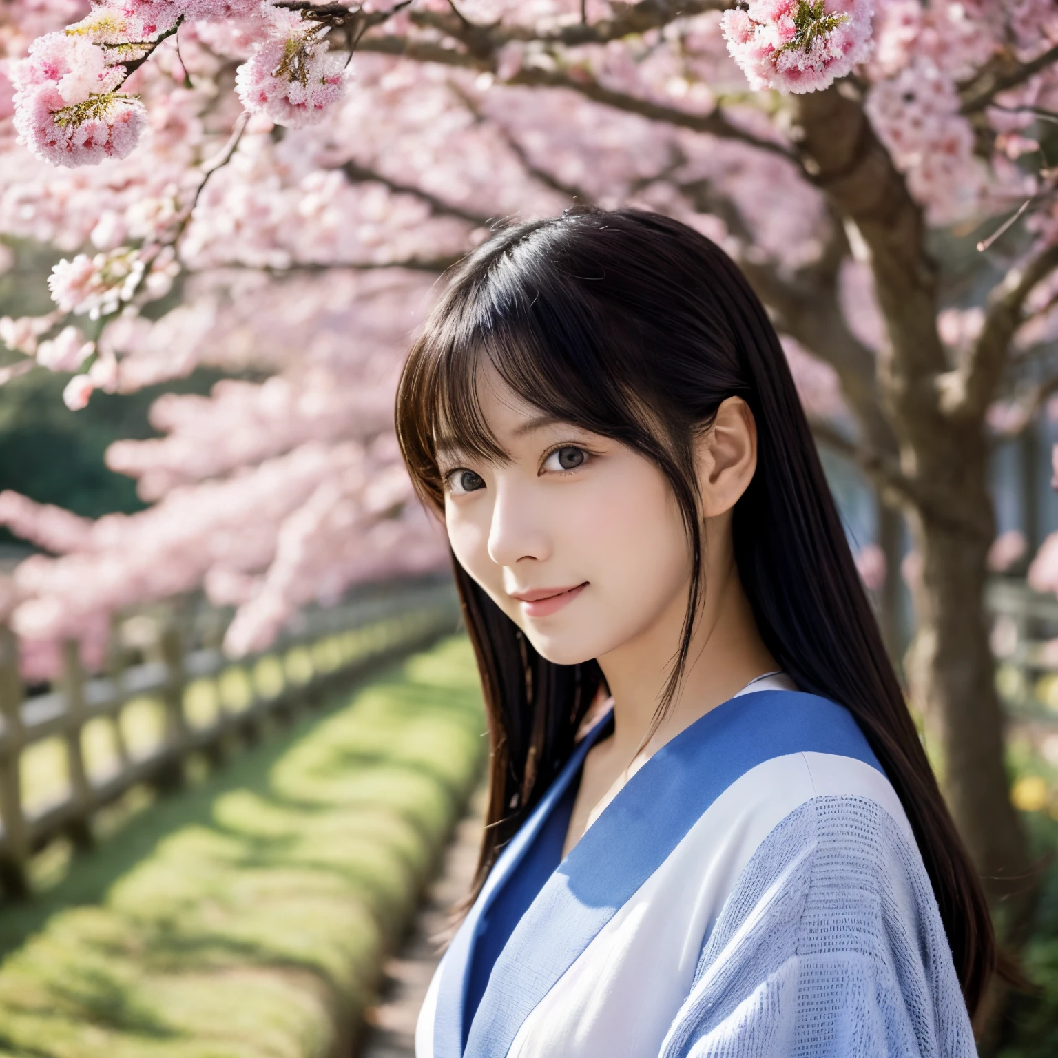 最high quality、high quality、Best image quality、8k、最High resolution、High resolution、最high quality、masterpiece、RAW Photos、whole body写真、Detailed and realistic human body、Detailed and realistic skin、Realistic face in every detail、Detailed and realistic eyes、Detailed and realistic lips、Detailed and realistic teeth、Detailed and realistic ears、Detailed and realistic hair、Detailed and realistic weapons、Realistic reproduction of every detail、Realistic fingers in every detail、(Beautiful Hands、thumb1reference4)、Realistic feet down to the last detail、((Beautiful Japanese Girl))、(Japanese Model)、((18 year old beautiful girl))、(Black Hair)、(Straight hair)、((whole body))、(Slim and perfect figure)、(whole body光沢肌、Fair skin)、Detailed and realistic human body、Detailed and realistic skin、Realistic face in every detail、Detailed and realistic weapons、Realistic fingers in every detail、Detailed realistic feet、Soft natural light、(Maiko-san、geisha、kimono、Long-sleeved kimono、yukata、Japanese tradition、Samurai Residence、Japanese garden、A 360-degree field of hydrangea flowers、((Colorful floral pattern(丈が短いkimono))、((kimonoめくり(Sexy panties visible))、((Standing in the middle of a hydrangea field(A girl surrounded by hydrangeas 360 degrees))、Poses to make your thighs look beautiful