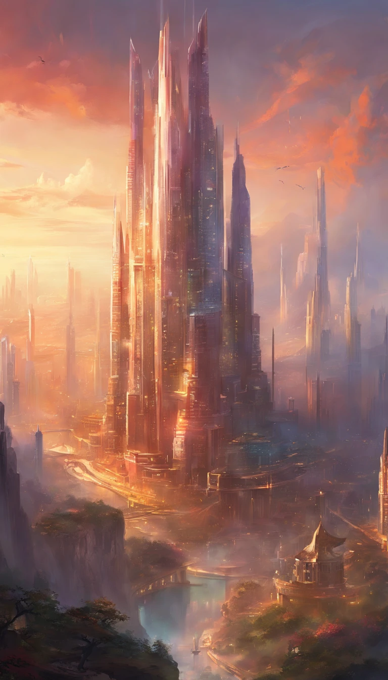 Skyscrapers in major cities in China。