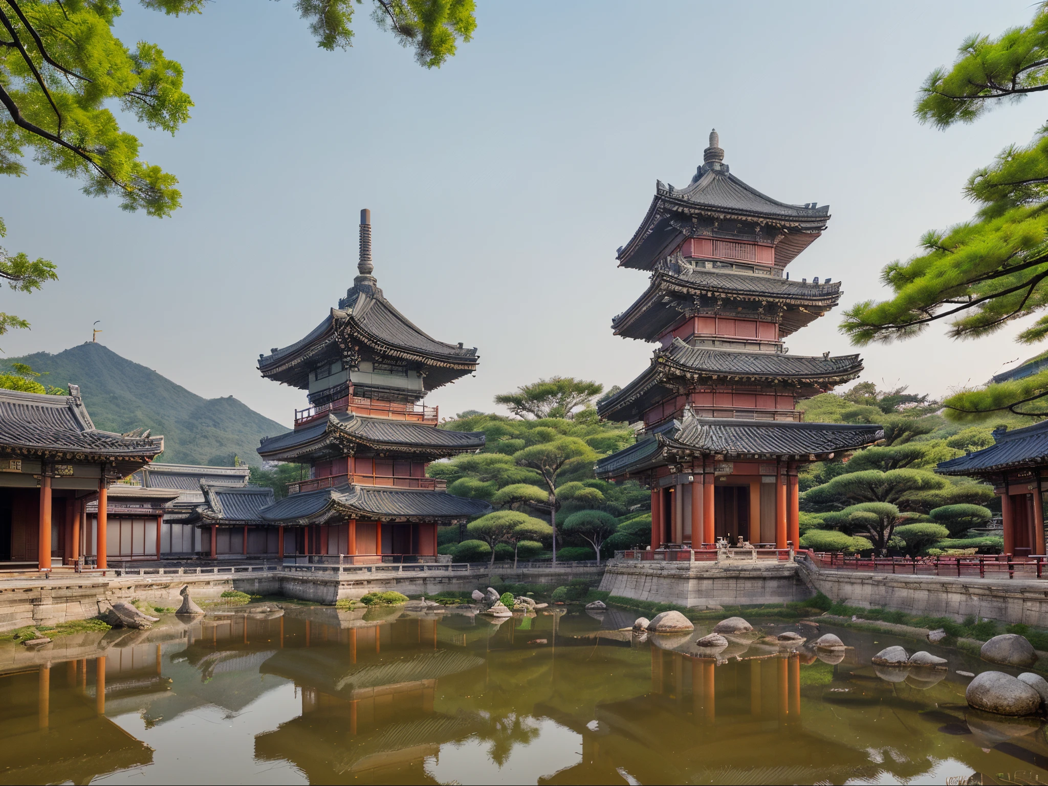 Ancient Chinese architecture Palace