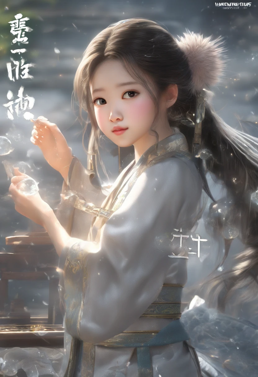 1 boy,Young scholars of ancient China,holding a golden paintbrush,Writing is in full swing,(Transparent luminous Chinese characters suspended in mid-air:2),(Plain text background:2),Vertical text,Sparkling,scholar in blue robe,Long flowing hair flutters in the wind,16k, hyper HD, A high resolution, The is very detailed, best images quality,dynamicposes,(20 columns of Chinese characters:2),Lined up neatly