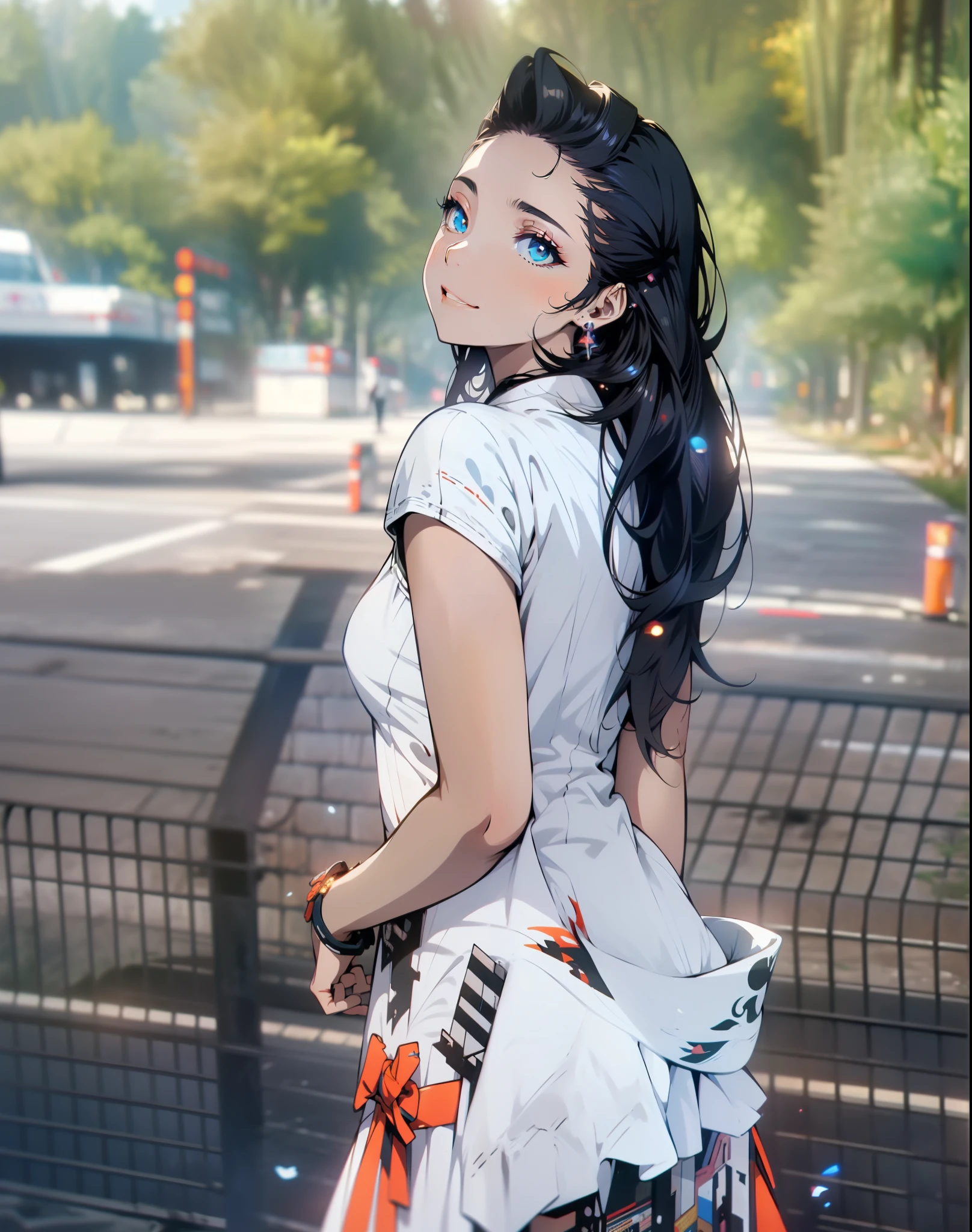 Masterpiece, best quality, (very detailed CG unity 8k wallpaper), (best quality), (best illustration), (best shadows), (anime theme), (particle effects) etc, Octane rendering, ray tracing, super detailed, anime style