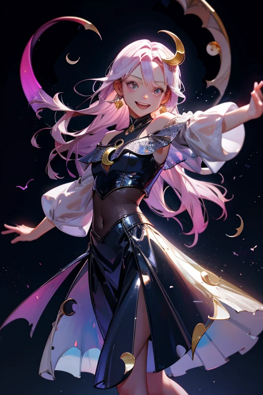 young man, twink, (((male))), (((man))), (((one person))), single, solo, (((very light blonde hair))), (((pink colored eyes))), (medium short hair), (chin-length hair), wavy hair, slim figure, ((flat chest)), (wearing fantasy clothes), ((fantasy style)), ((wearing flowers in his hair)), (flowercrown), ((pointy ears)), sunny weather, smiling, ((light pink colored eyes)), ((casting a magic spell))