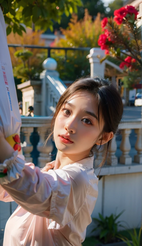 a young asian woman, Oh really,
