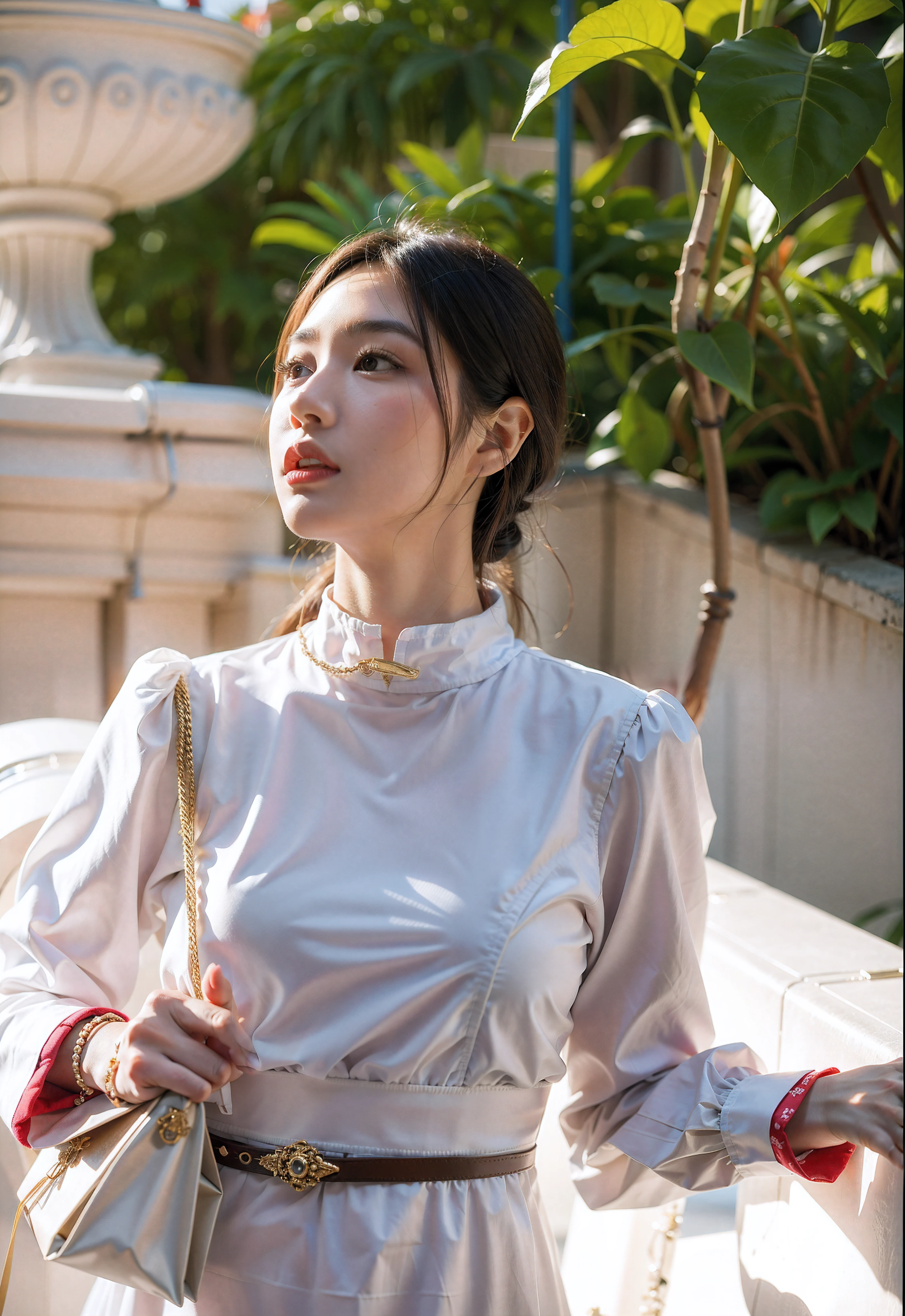 a young asian woman, Oooooh, Oh, really，