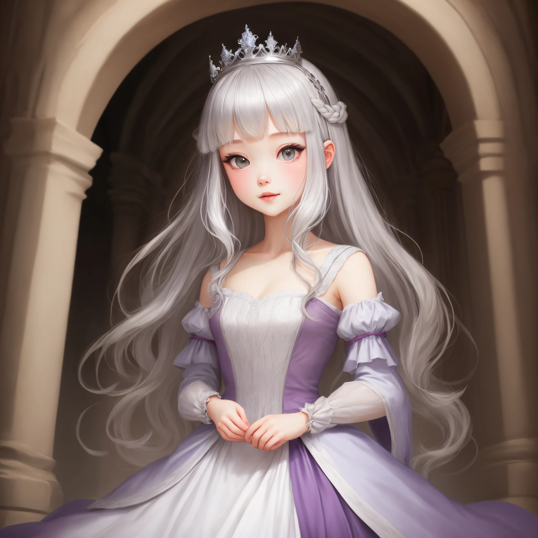 silver haired princess