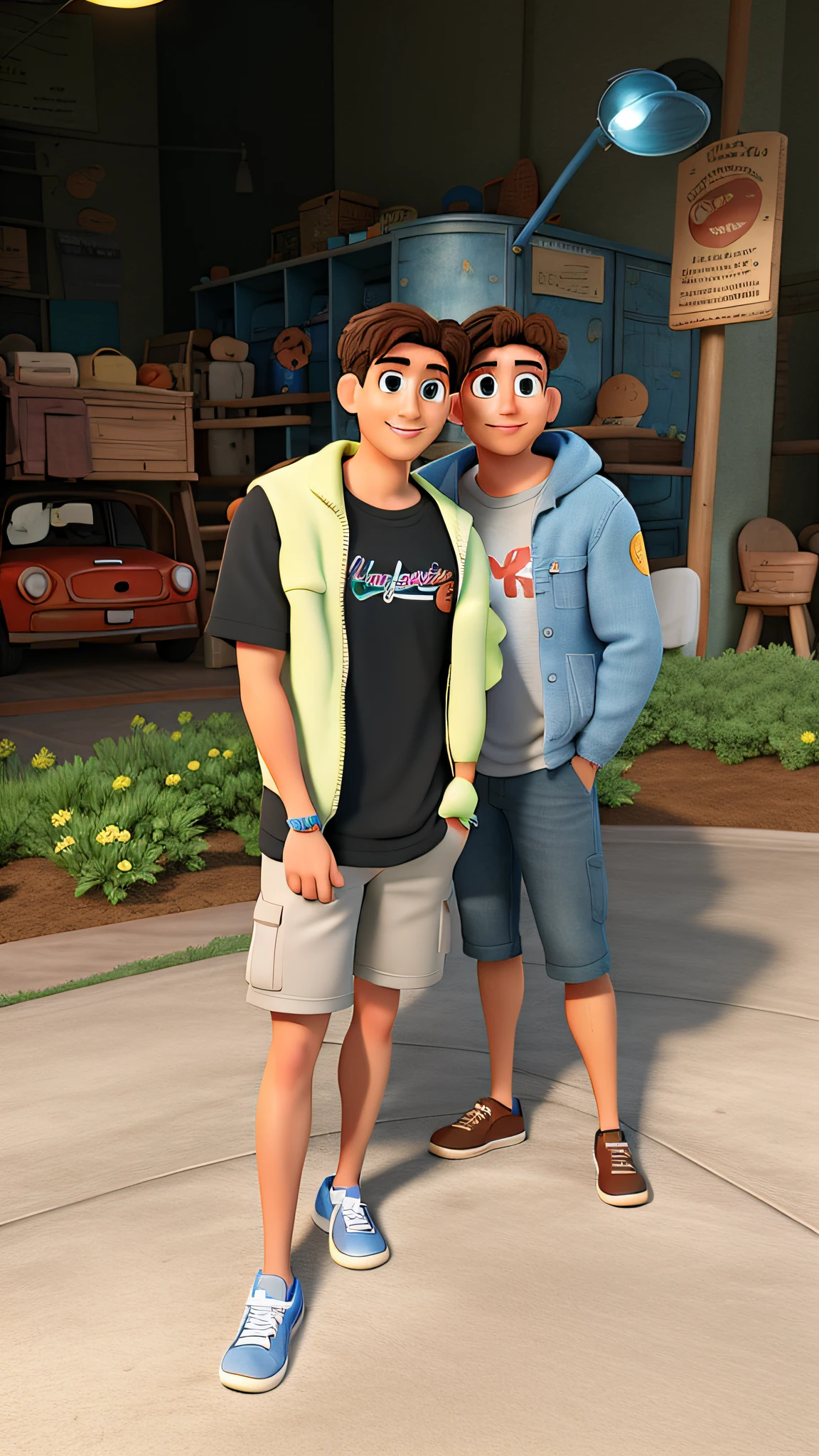 disney pixar style