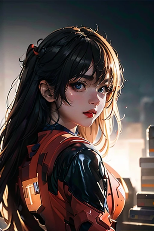 Excellent rendering, 8K, masutepiece, ultra-quality, Beauty: 1.2, Professional illustration: 1.1, Ultra Detail: 1.3, Ultra Lighting, Highly detailed, (About Dark Light) 1girl in