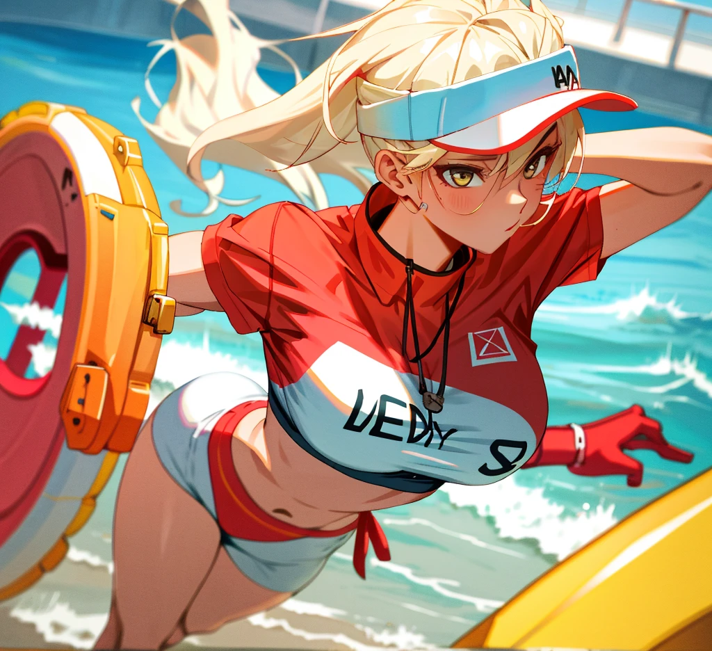girl, swimware,