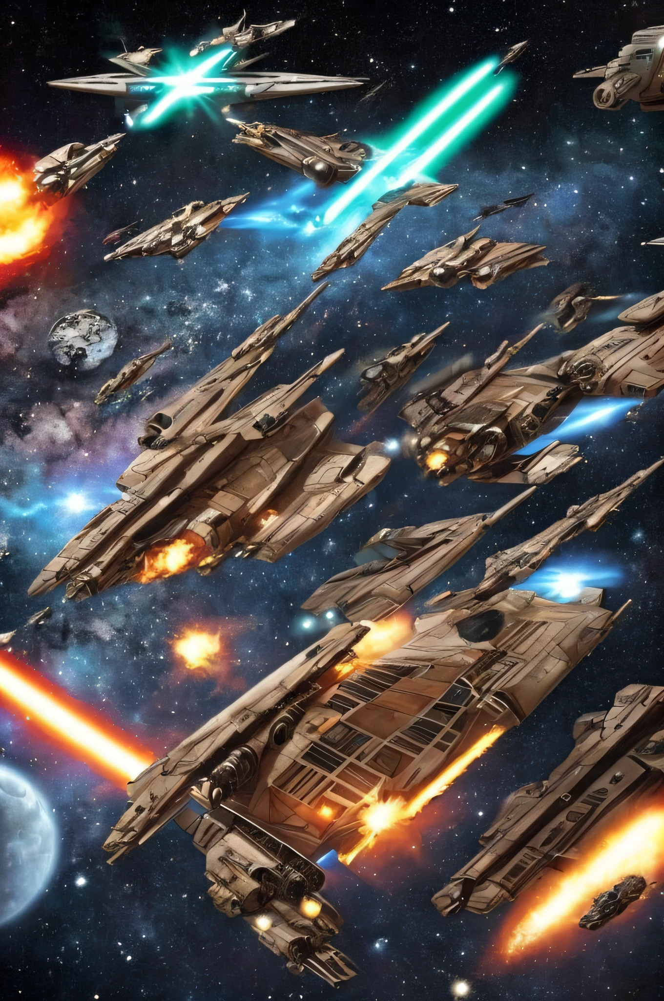 10 The Supremacy, Star Dreadnought Mega Class, star wars. explosion, quasar, 5 The Eclipse, Star Dreadnought Class.