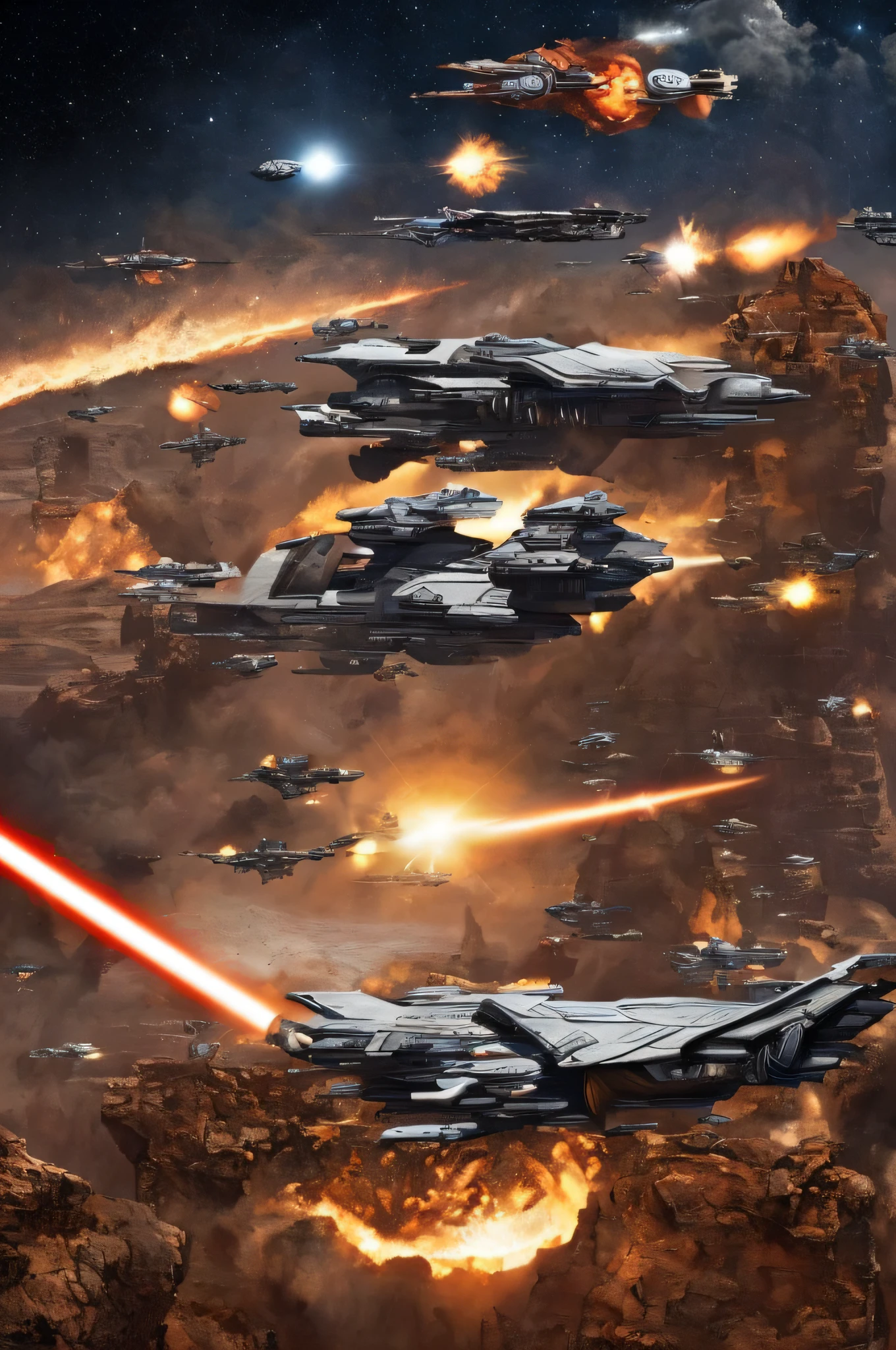 10 The Supremacy, Star Dreadnought Mega Class, star wars. explosion, quasar, 5 The Eclipse, Star Dreadnought Class.