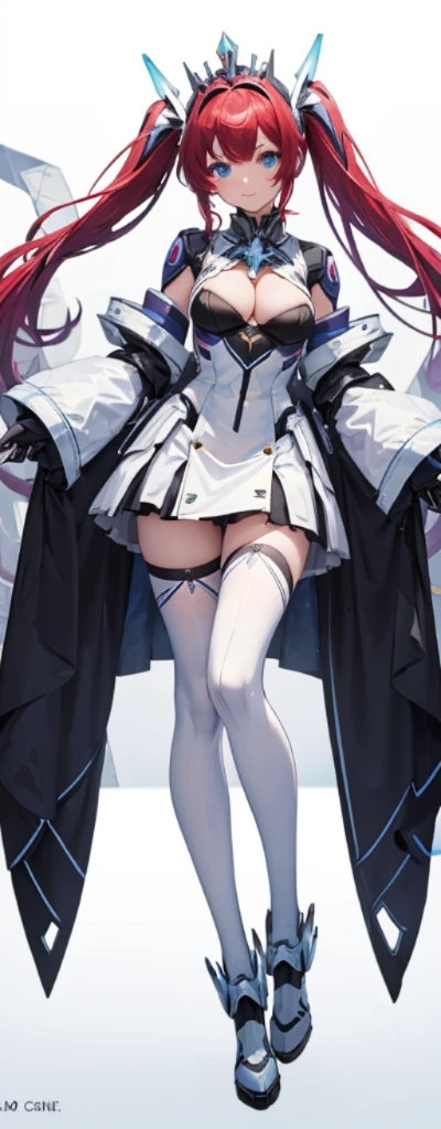 White clothes, white underwear, white silk, white over-the-knee socks, white stockings