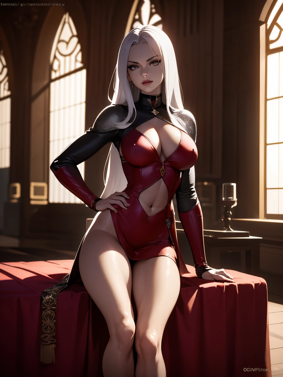 Beautiful Alluring Crimson Knight Sophie Turner, Bare Skin Athletic Well Toned Body, Elegant Form, Bare Skin, Inside A gothic Palace, Barely Clothed, cleavage, metal bikini gothic armor, metal Spikes, Beautiful Face, riding a really big , enormous entering her , masturbation with a big , Ominous Gothic Theme, Fiverr Dnd Character, Octane Render, Digital Art, Extreme Detail, 4k, Ultra Hd, Polished, Beautiful, Hyperdetailed, Intricate, Elaborate, Meticulous, Photorealistic, Sharp Focus, Wlop, Character Design, Unreal Engine, 3d Rendered, Volumetric Lighting, Reflections, Glossy, Digital Illustration, Sensual Pose, Suggestive Pose, Lewd, Full Body Shot, anatomically correct 💖❤💕💋❣