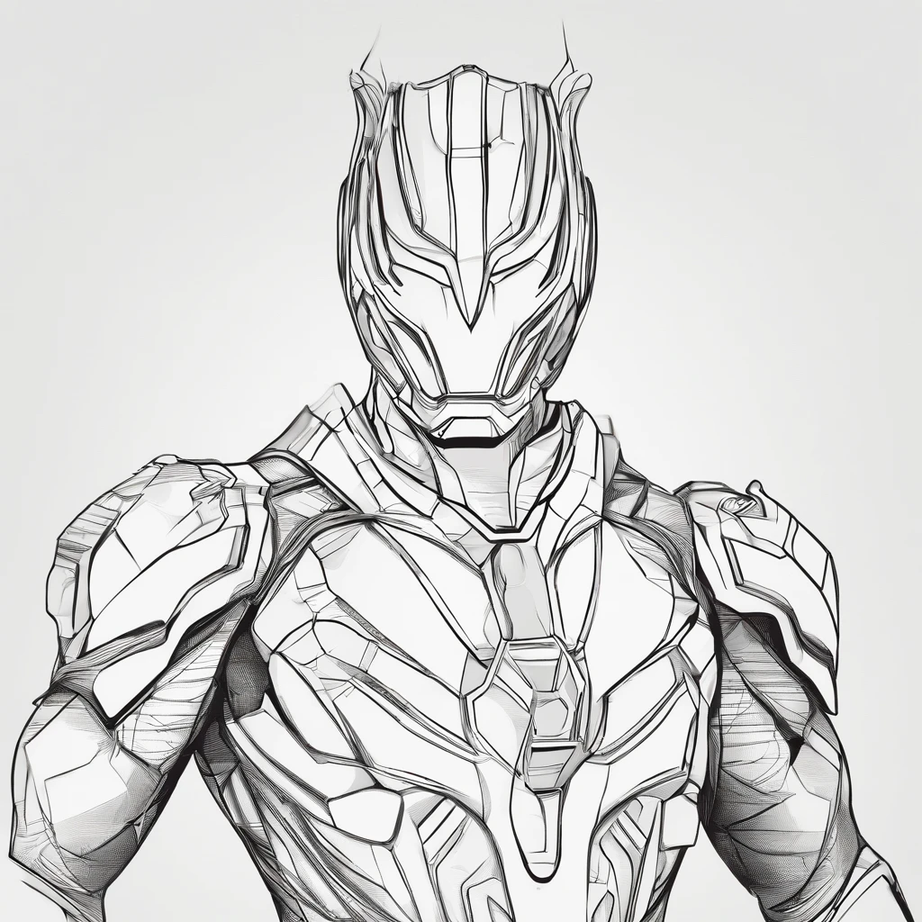 [ Amazing | astounding | delicated ]Portrait of Ultraman ， （Best quality， tmasterpiece）， 1人， looking at viewert， face guard ， Story background， upper part of body， Contemporary，Ultraman Tiga clothing。[dot paper effect]