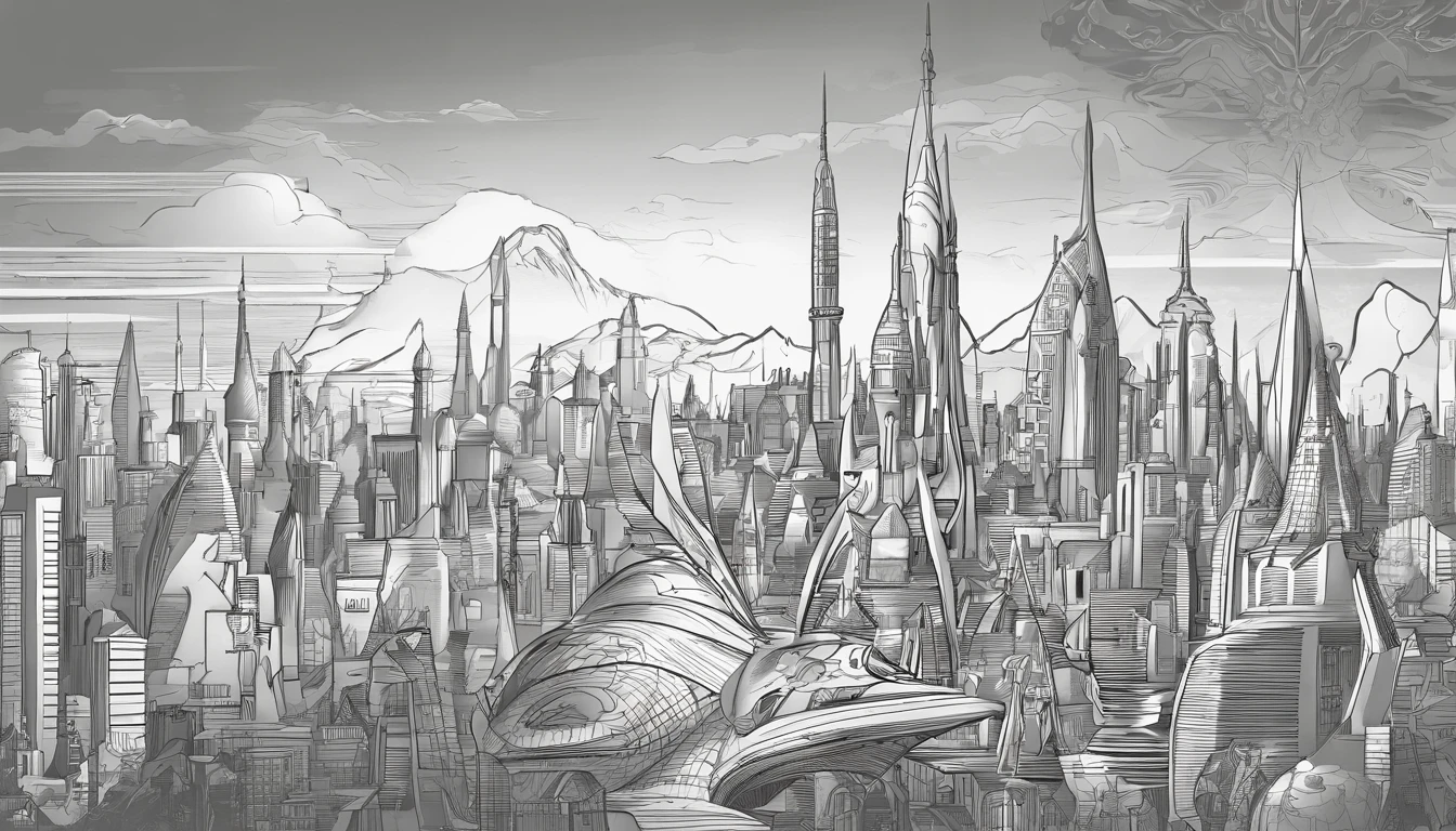 [ Amazing Cleavage | astounding | Exquisite ] Ultraman avatar ，[Visual inspection of the audience] （Best quality at best， tmasterpiece）， 1人，combat scene， City smoke background；[dotted paper effect]，（complex clear lines）Ultra-clear image quality，32K，long-focus。