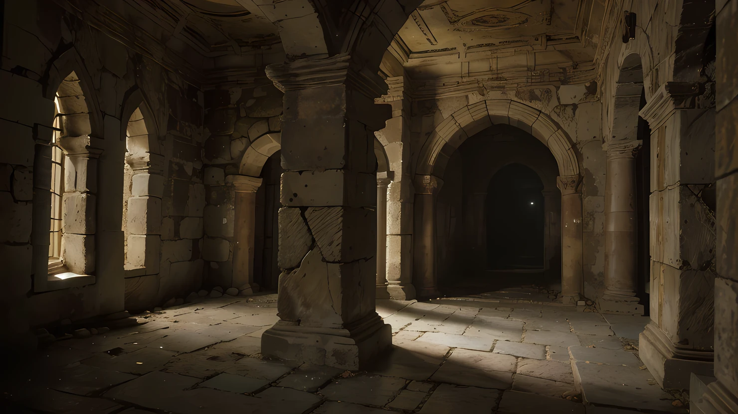 "(best quality,highres,realistic),dark ambiance,old writing,acient grece,aged parchment,crumbling stone walls,ancient ruins,mysterious shadows,golden candlelight,mythical creatures,detailed illustrations,ephemeral atmosphere,dusty scrolls,mythological figures,vivid mythology,enchanted world,lost secrets,mythical artifacts,majestic temples,weathered statues,secretive inscriptions,sacred symbols,ancient prophecies,forgotten knowledge,mystical aura"