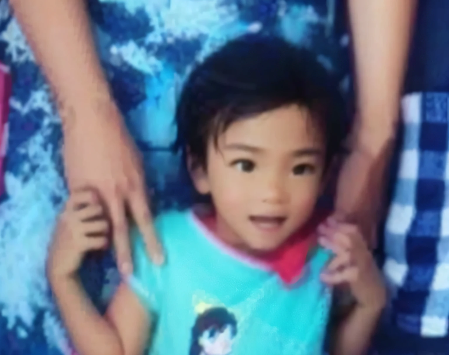 disney pixar, 3d animation, there is a young child that is holding a toy in his hands, real ungine, reyyan, ayan nag, mateus 9 5, instagram picture, by Mym Tuma, instagram post, ahhhhhhh, young wan angel, very very low quality picture, riyahd cassiem, awwwww, profile photo, raziel irl, young!!!, cute girl, full body, smile, 1girl