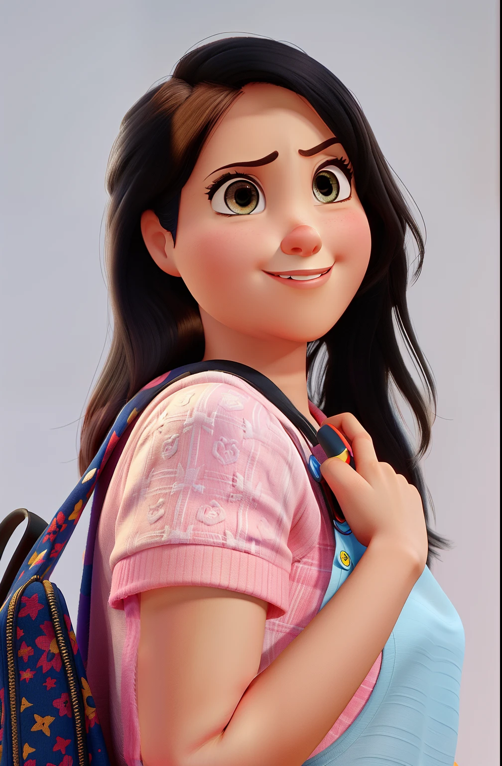 mulher estilo pixar, alta qualidade, melhor qualidade