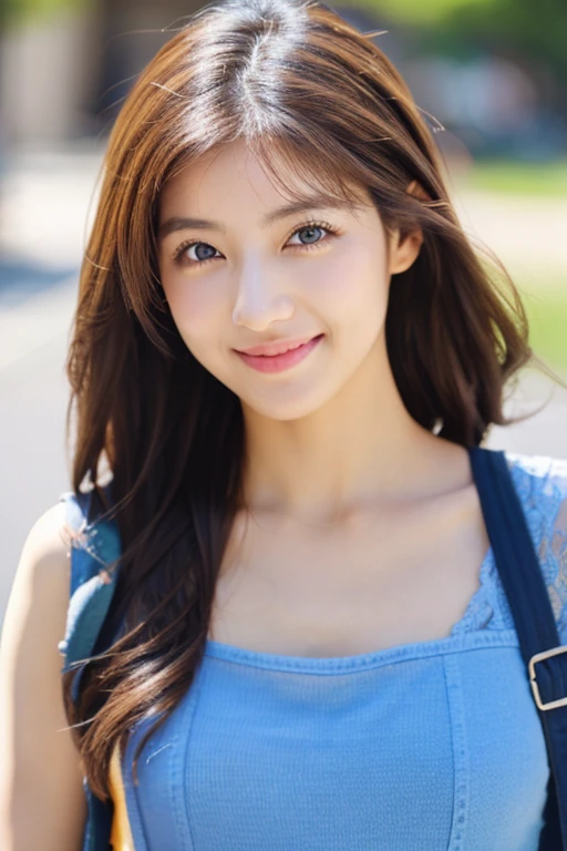 Japanese ),((beautiful girl)),cleavage,An expression that imagines something pleasant:1.2,(perfect body beauty:1.2),((perfect body)),(shy smile),beautiful teeth,