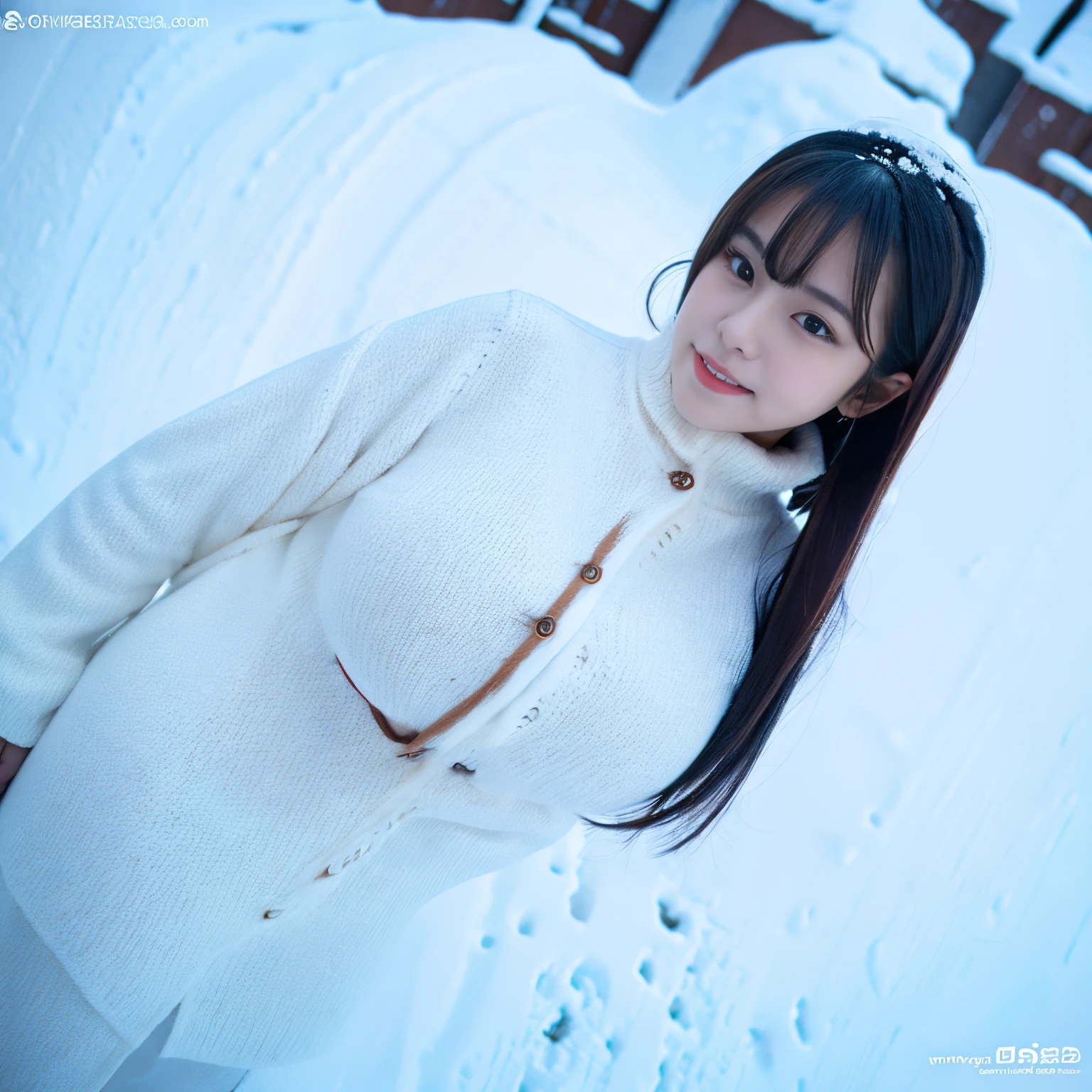 beautiful female snowman, giga_busty