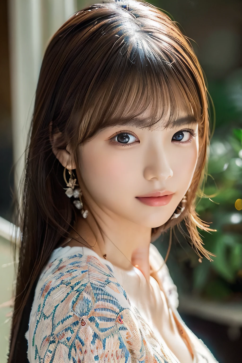 Focus on people。Create and express the best shining composition of the person in a realistic way。((​masterpiece))、(((top-quality)))、((ultra-detailliert))、(A hyper-realistic)、(highly detailed CGillustration)、(extremely delicate and beautiful)、Girl a masterpiece、top-quality、Realistic skin feeling、Realistic fabric、We will introduce a realist illustration focusing on the center front of girls with realistic and ultra-detailed eyes.。This is the absolute rule, and the following sentence expresses the image quality。 The greatest painter in human history meets an unparalleled beauty、It is the greatest masterpiece in the history of the Inuiku Ichigo, which depicts the most beautiful figure of a lifetime.。 Create stunning anime artwork that is currently trending on seaStation、Introducing exquisite beauty and seductive aesthetics。
