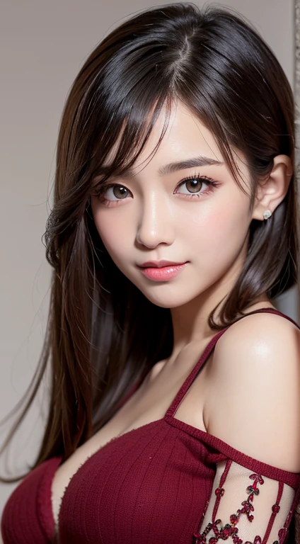masutepiece, Best Quality, Illustration, Ultra-detailed, Full body、finely detail, hight resolution, 8K Wallpaper, Perfect dynamic composition, Beautiful detailed eyes, Women's Fashion Winter,Bob Hair, Natural Color Lip, Bold sexy poses,Smile,Harajuku、younggirl、Cute
