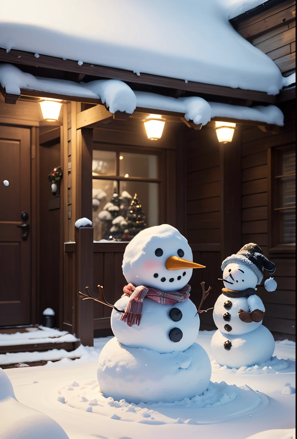 Build a snowman