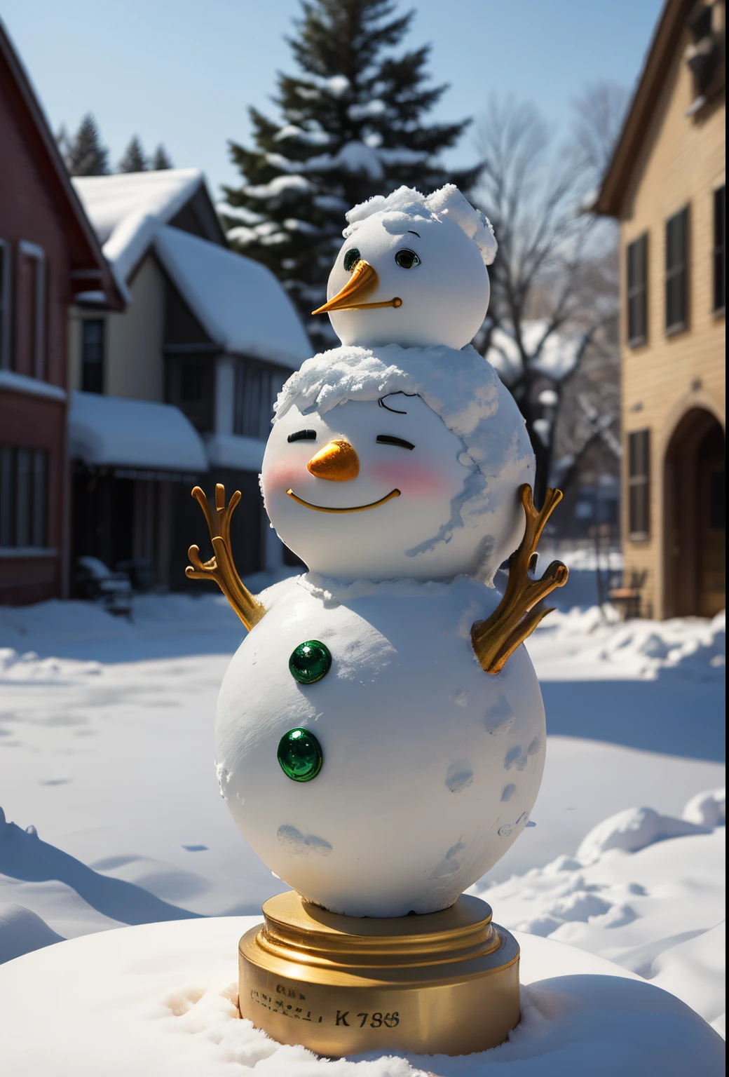 Build a snowman
